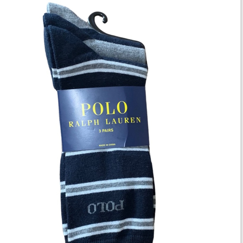 Polo by Ralph Lauren 3 pair socks